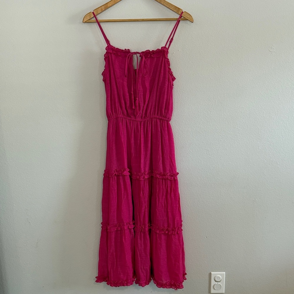 Pink Midi Dress